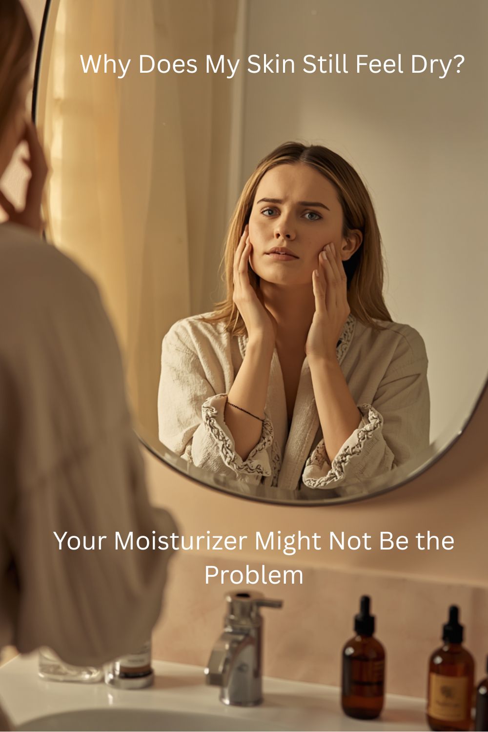 Why Your Skin Still Feels Dry After Moisturizing