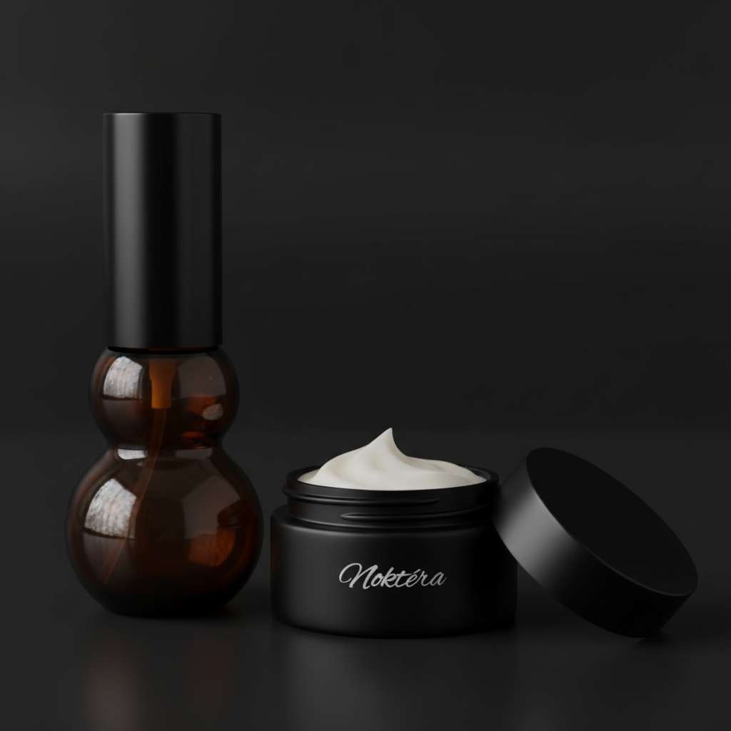 Stage Two — Bottle + Cream Balm Jar